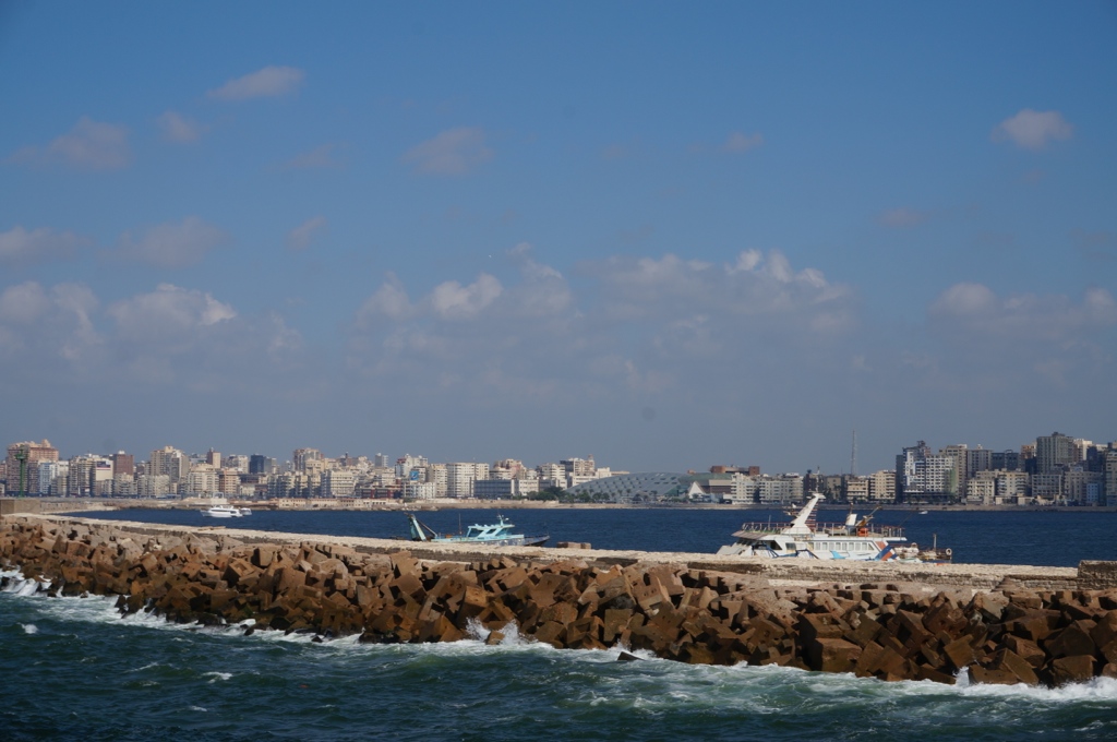 Alexandria view of the city from the citadel