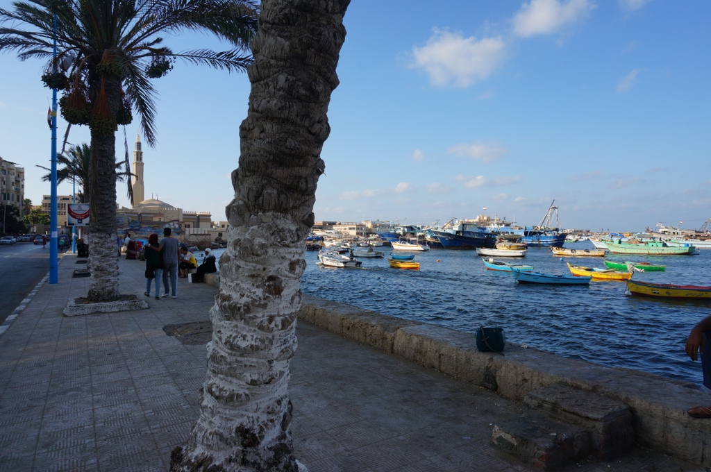 Alexandria downtown Anfushi neighbourhood