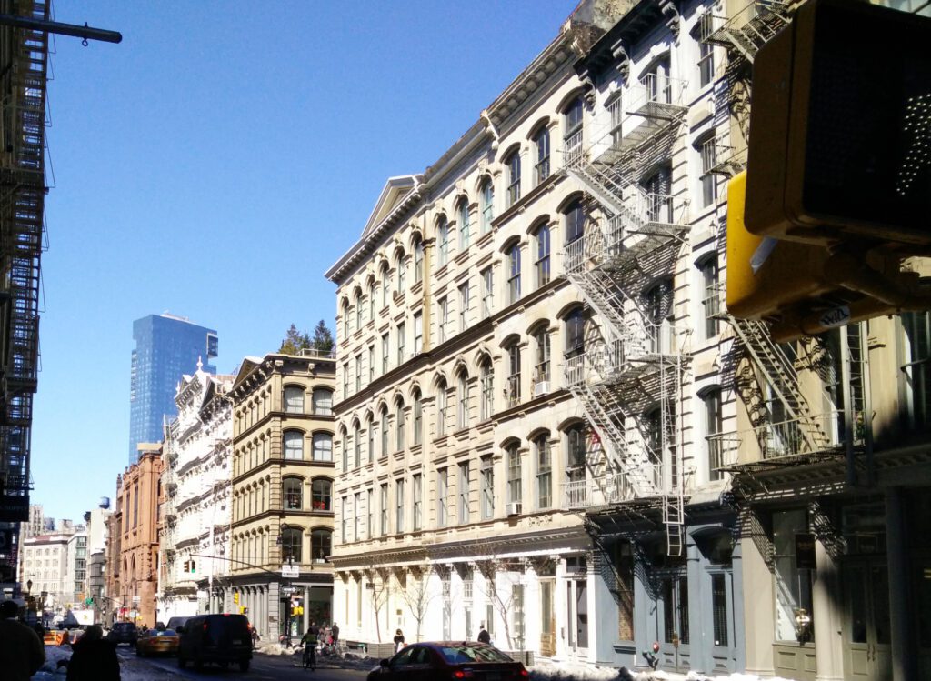 New York SOHO buildings