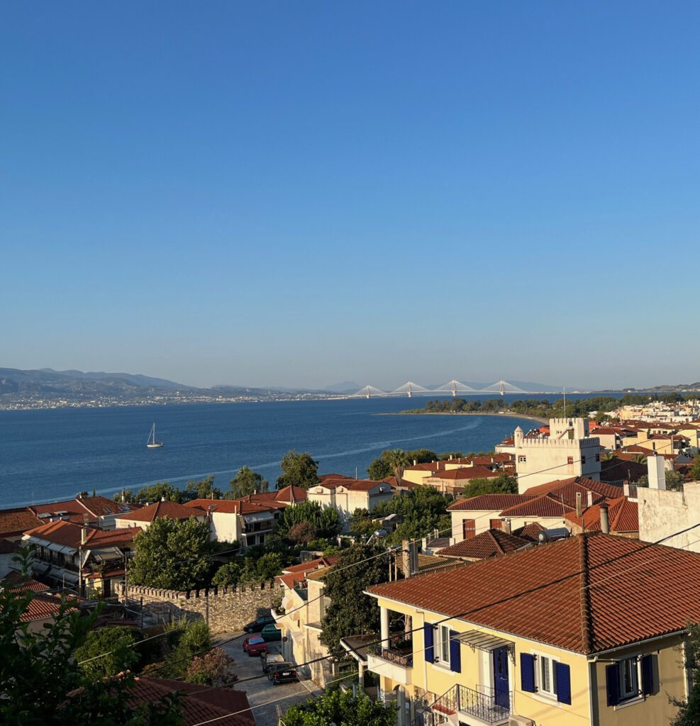 Nafpaktos in the Peloponnese, Greece