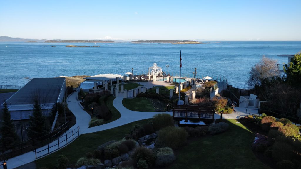 Oak Bay Beach Hotel view