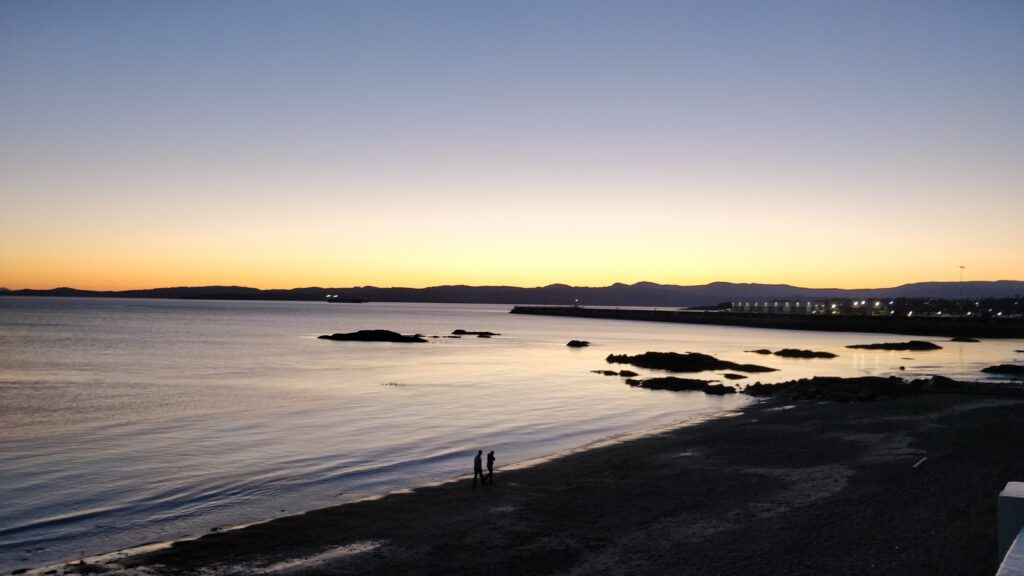 Victoria Oak Bay marina sunset