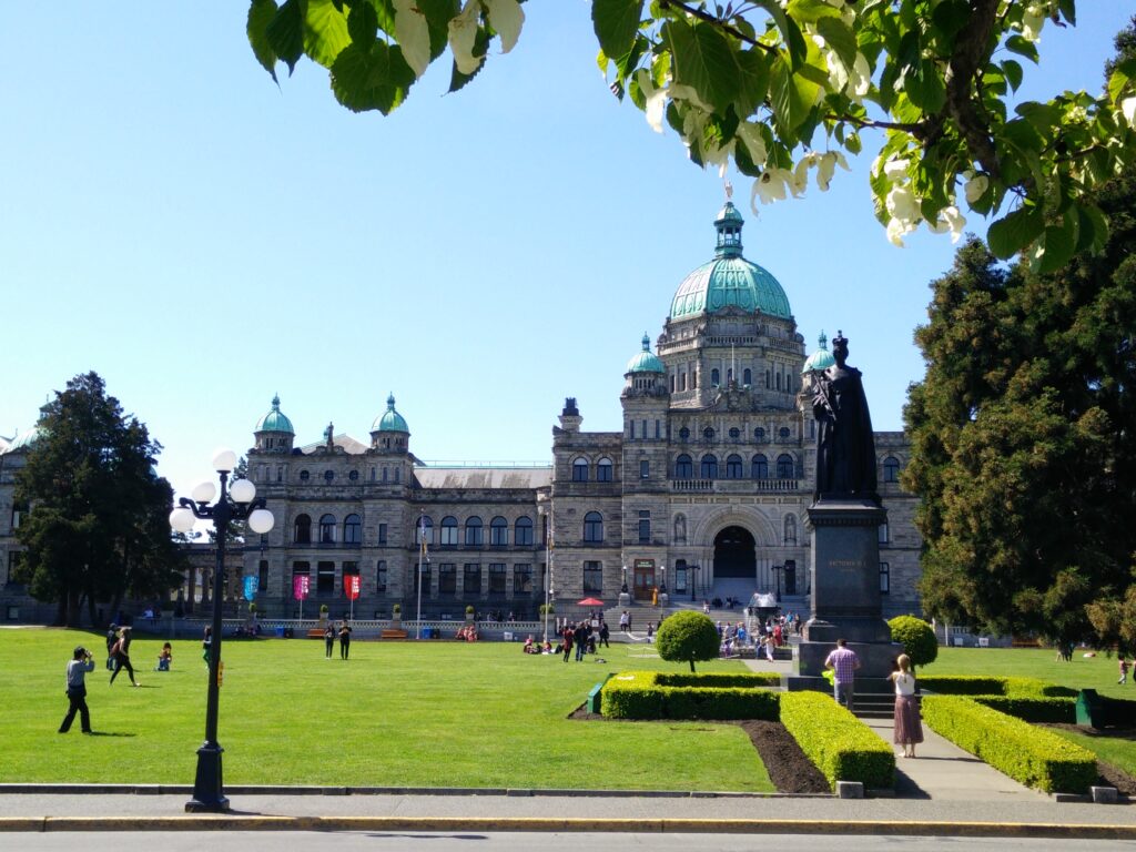 Victoria parliament building