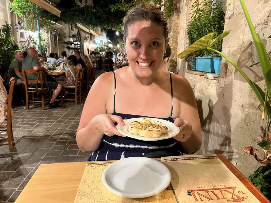 Gluten free bread in Chania, Greece