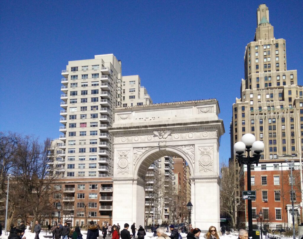 New York Washington Square Park arch