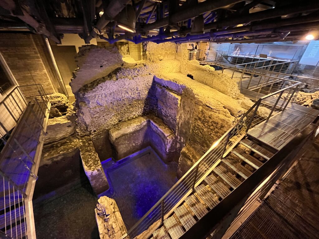 Rome Italy Vicus Caprarius museum of underground aqueducts