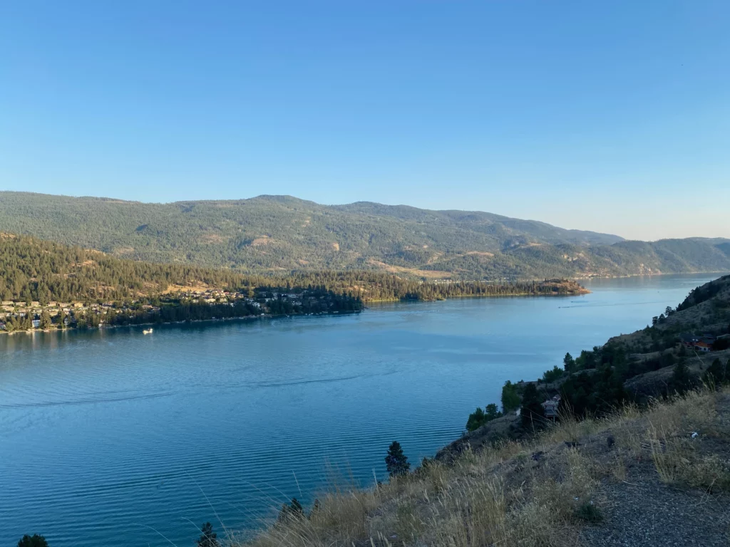 Kalamalka Lake in Vernon, in the Okanagan