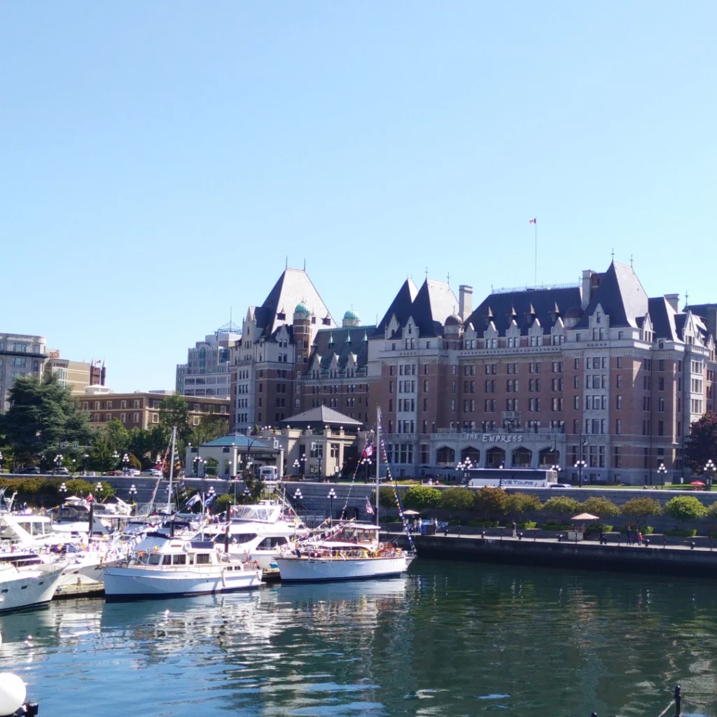 Fairmont Empress Hotel in Victoria, BC