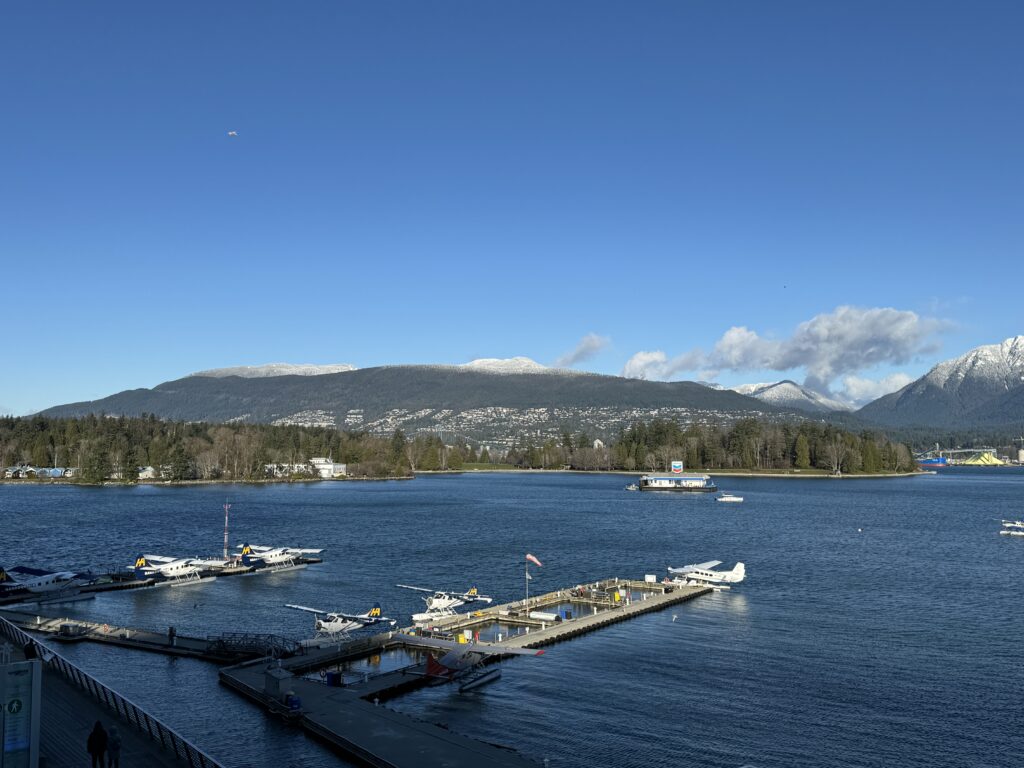 Downtown Vancouver view of Stanley Park