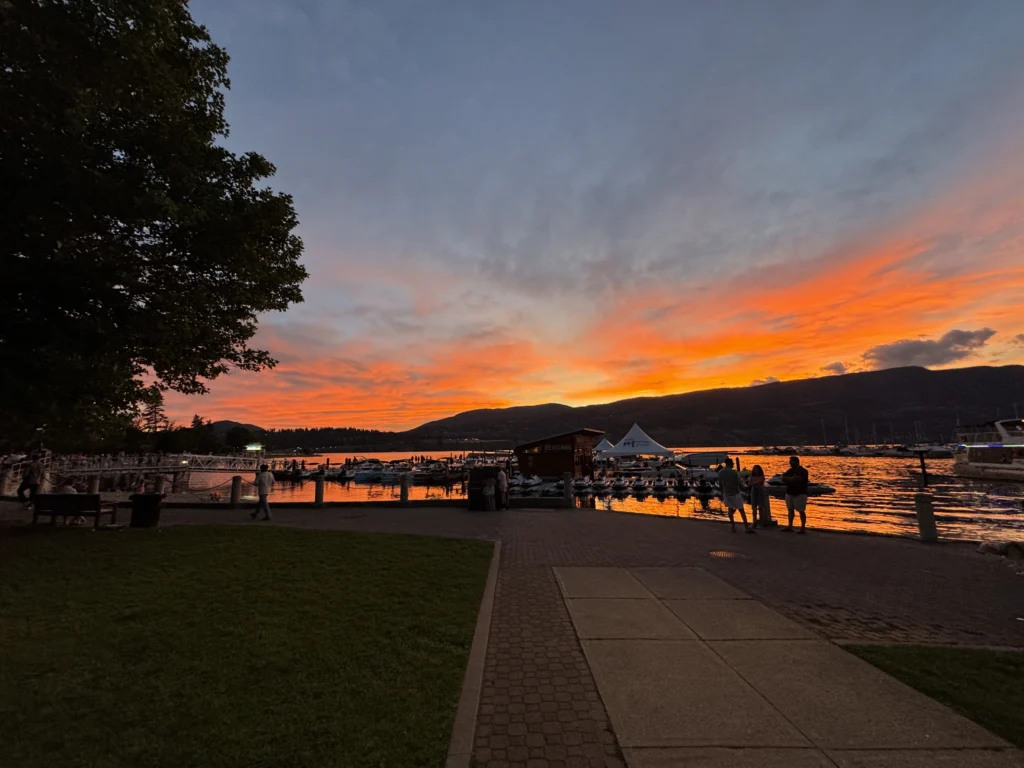 Downtown Kelowna waterfront