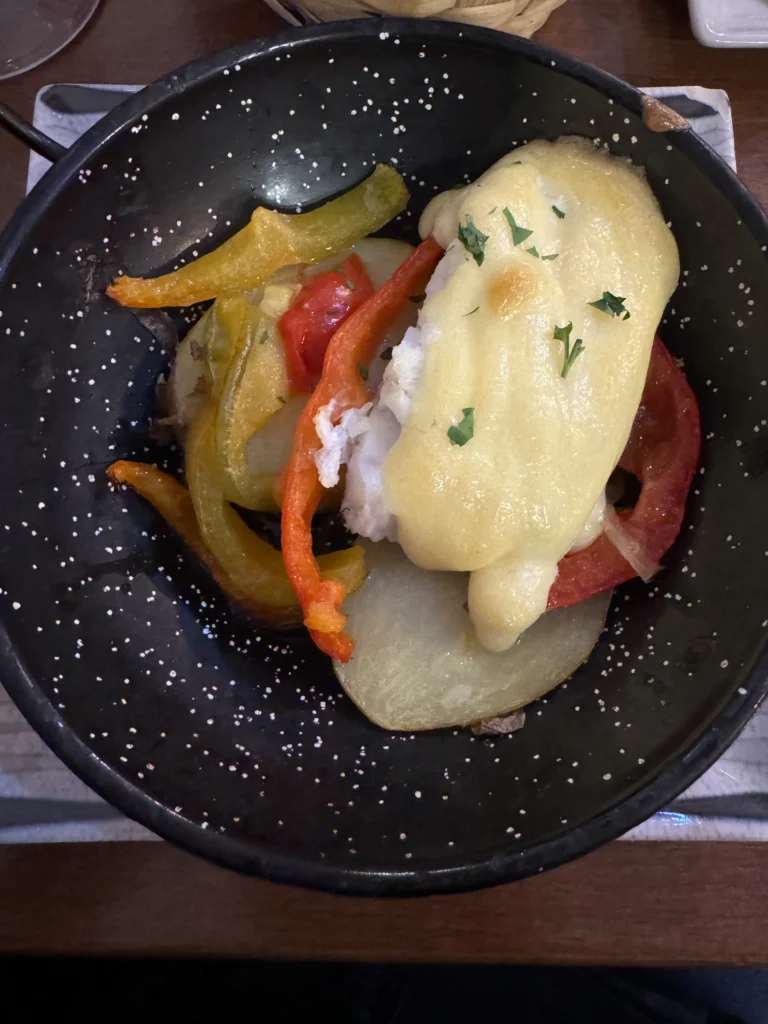 Food at Taperia of Columela in Cadiz, Spain