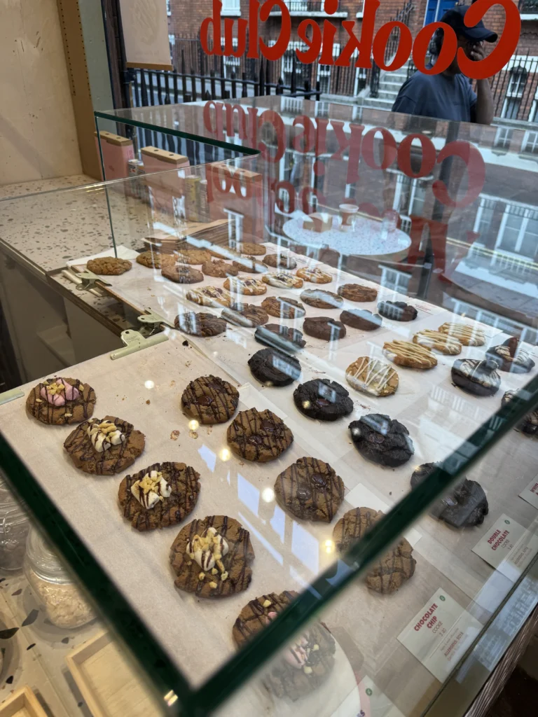 After School Cookie Club cookie selection