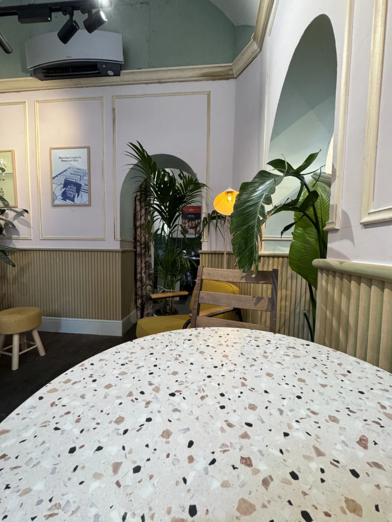 After School Cookie Club Mayfair location interior