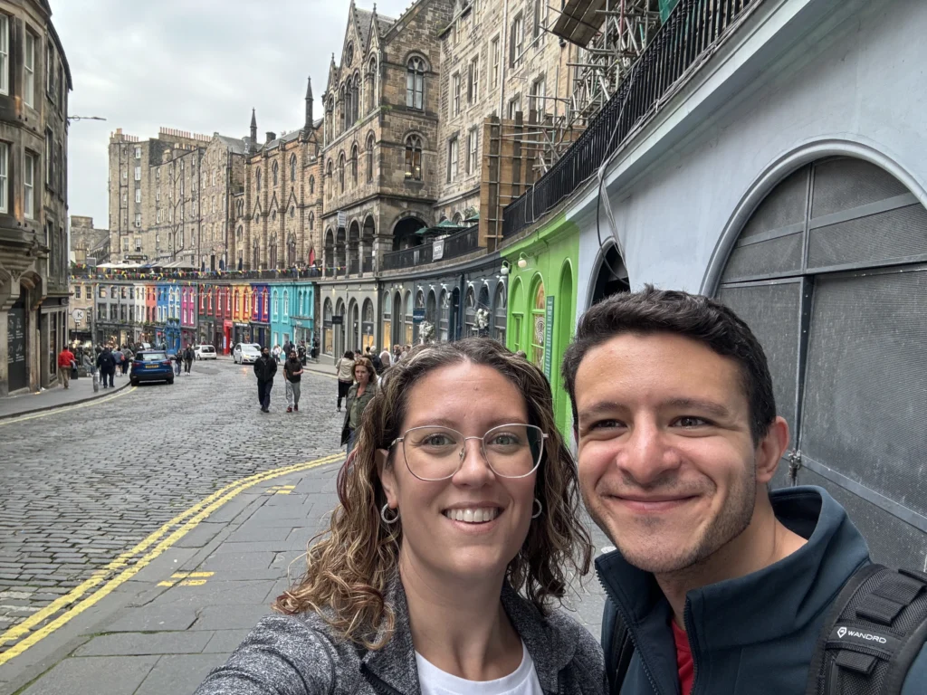 Victoria street, Edinburgh Scotland