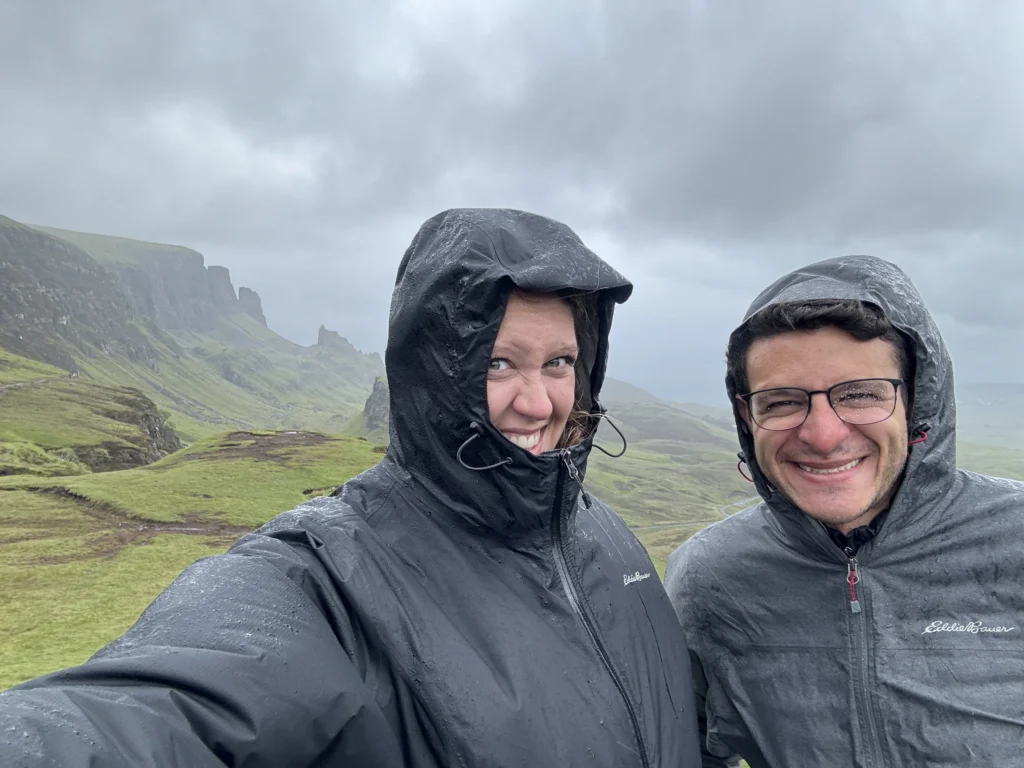 Quiraing on Isle of Skye, Scotland