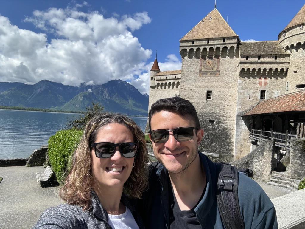 Chillon Castle in Montreux, Switzerland