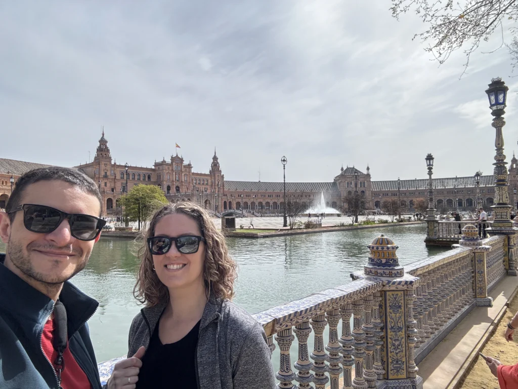 Plaza de Espana in Seville, Spain