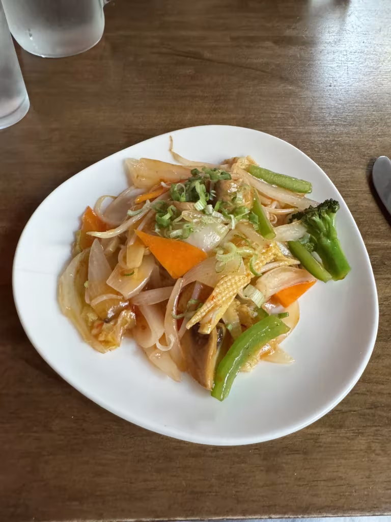 Food at Baan Thai in Antrim, Northern Ireland