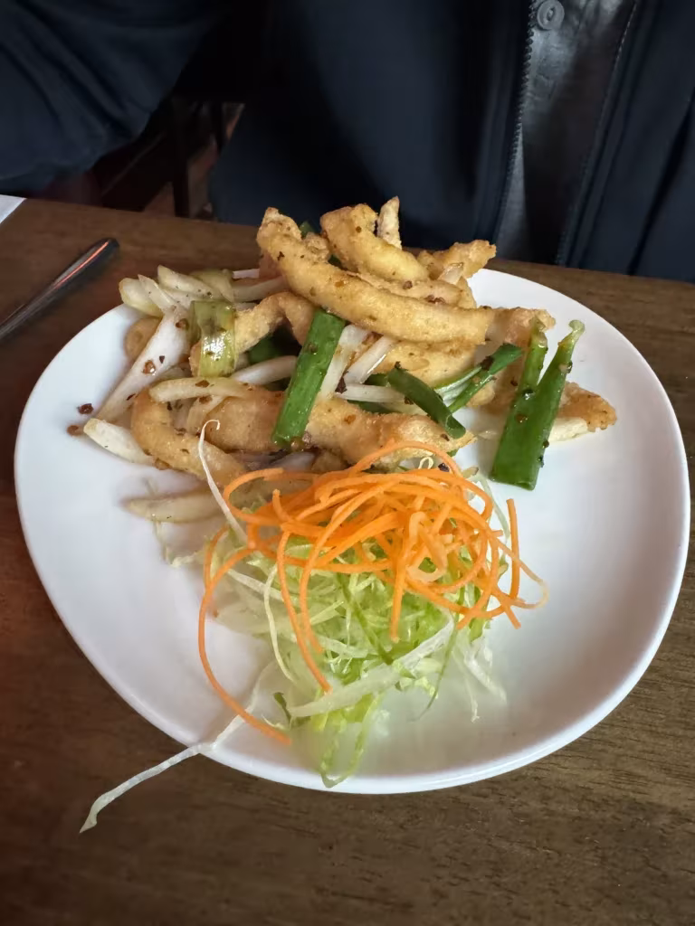 Food at Baan Thai in Antrim, Northern Ireland