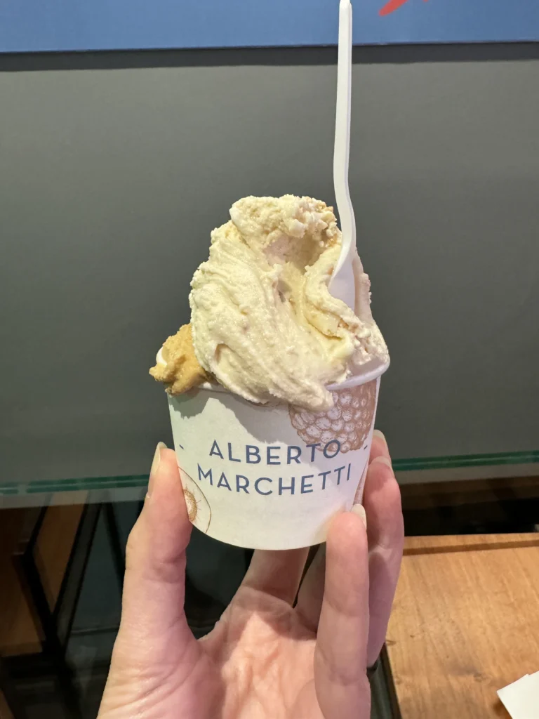 Gelato from Casa Marchetti in Turin, Italy