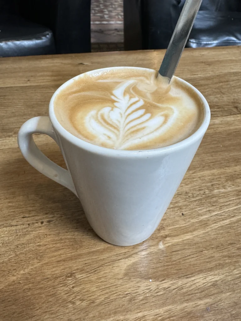 Coffee from Coffee Cove in Cobh, Ireland