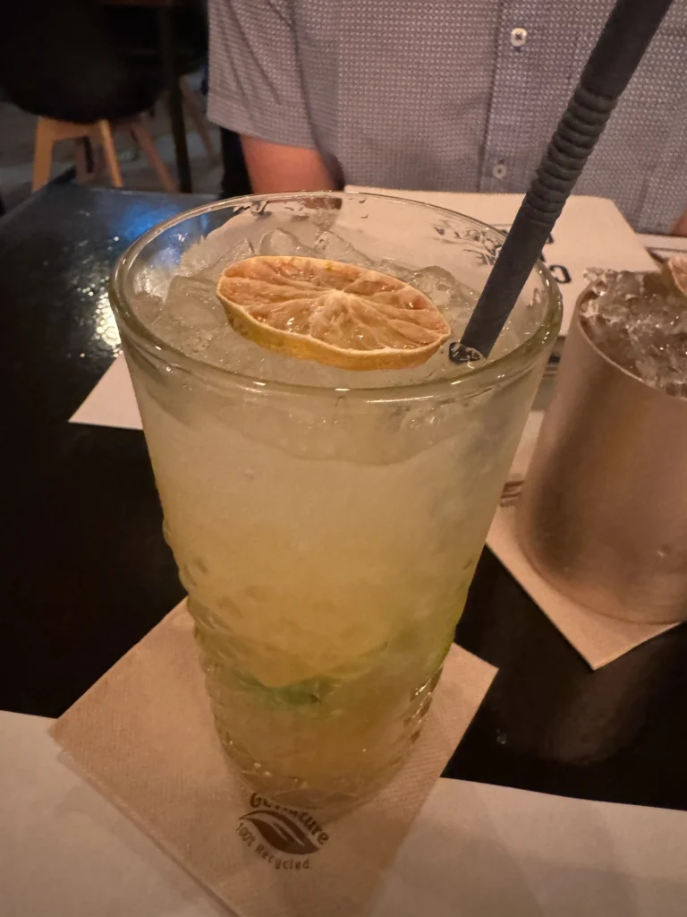 Drinks at Come na Gaveta in Tavira, Portugal