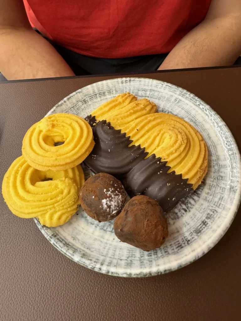 Gluten free cookies from Freedom Bakery in Turin, Italy