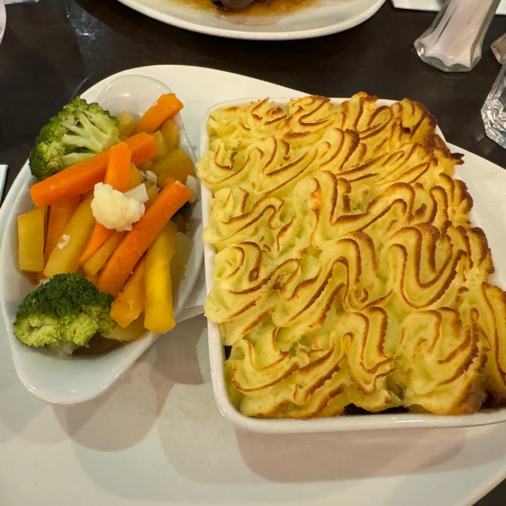 Gluten free cottage pie in Galway, Ireland