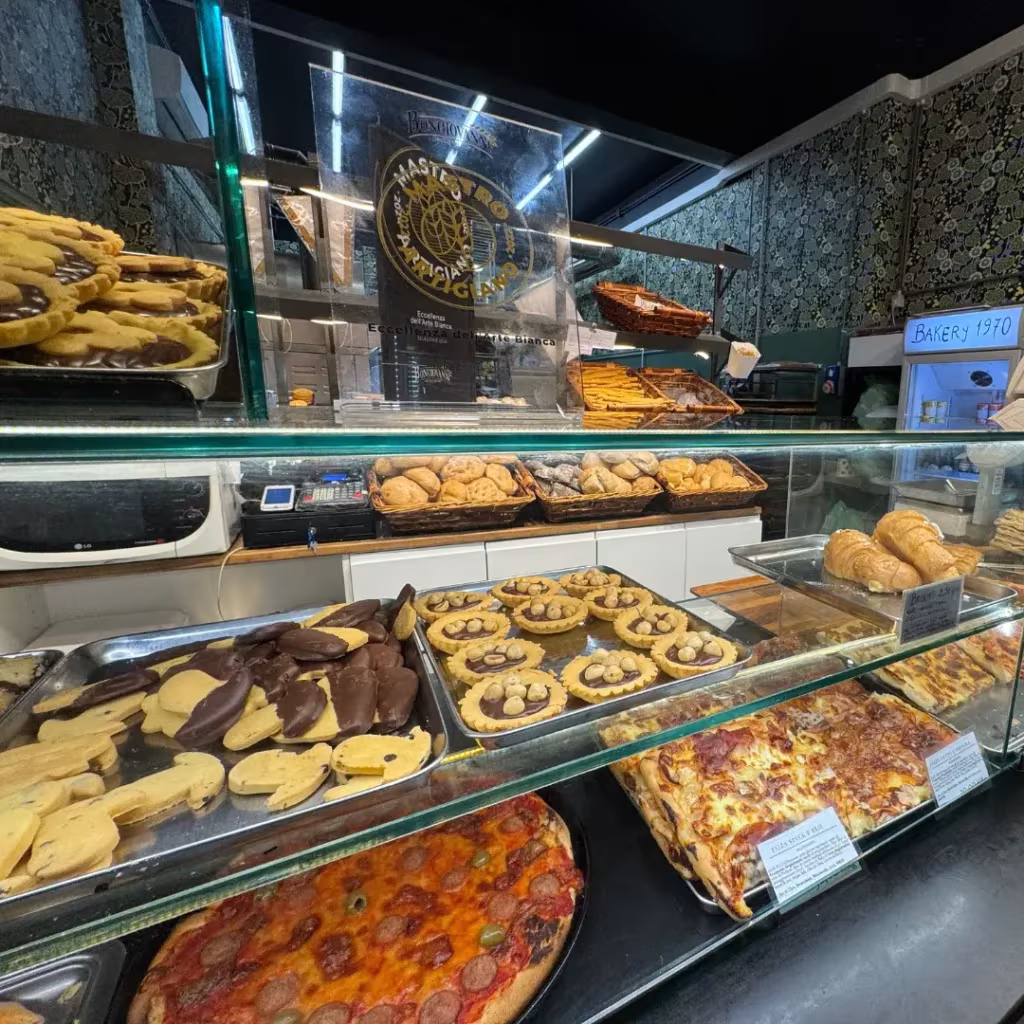 Gluten free pastries and bread goods in Genoa, Italy