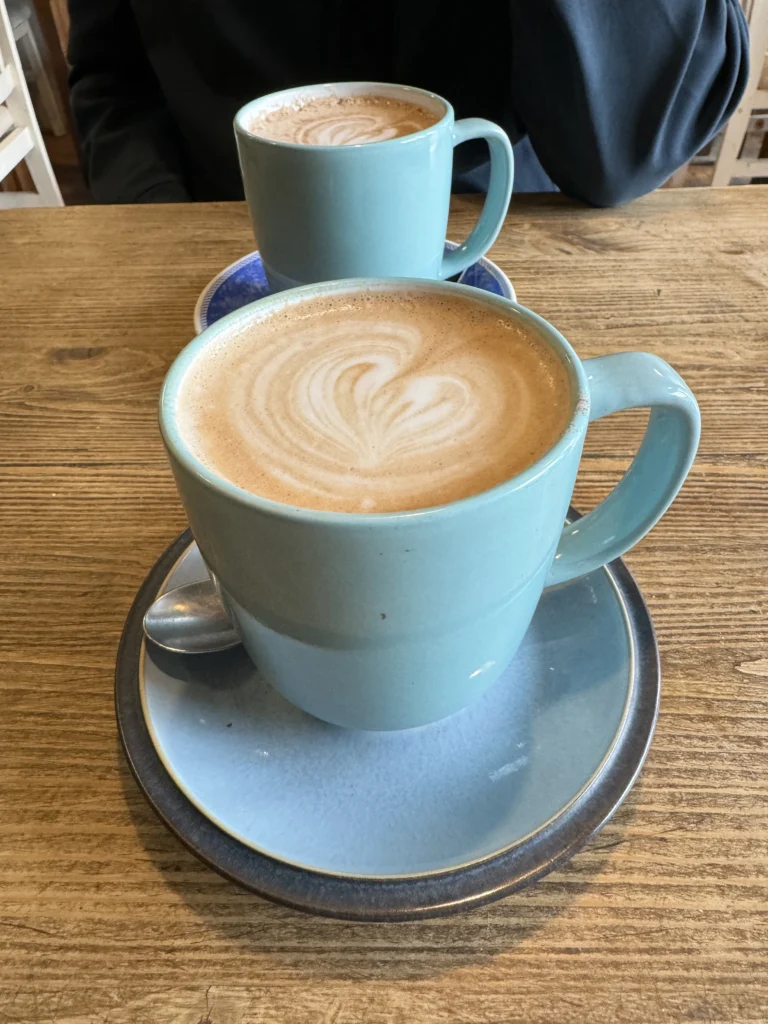 Coffee at Goose on the Loose in Dublin, Ireland