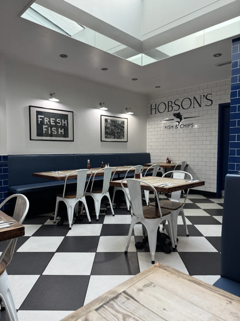 Hobson's Fish & Chips London interior