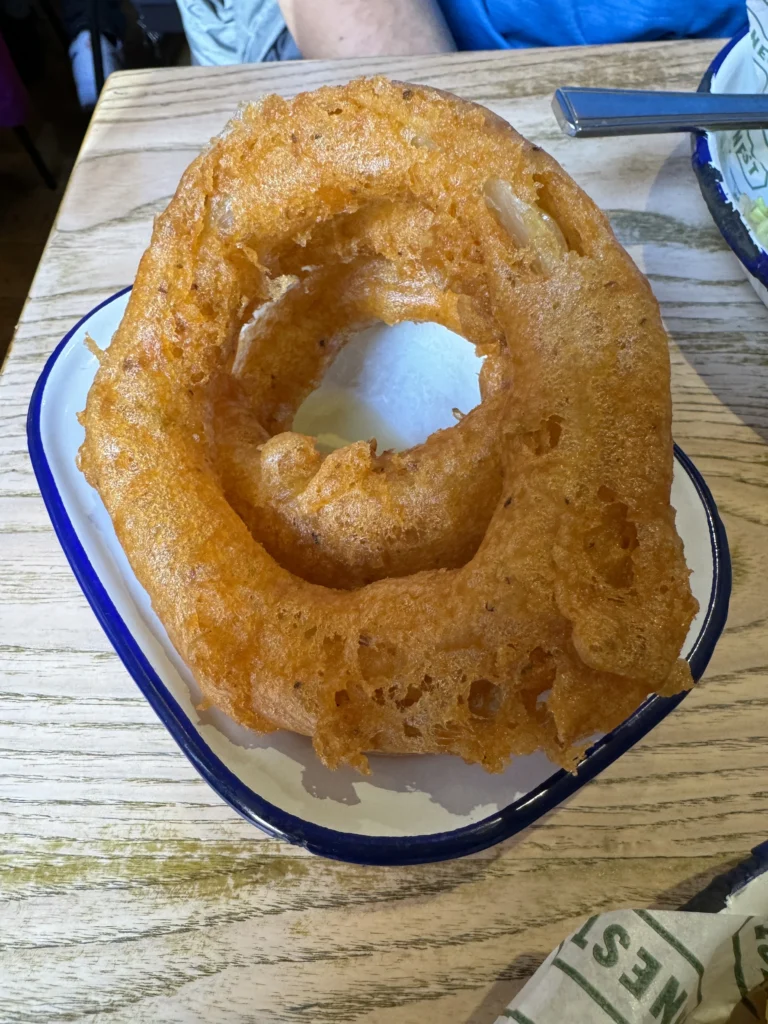 Onion Rings at Honest Burgers in London, England