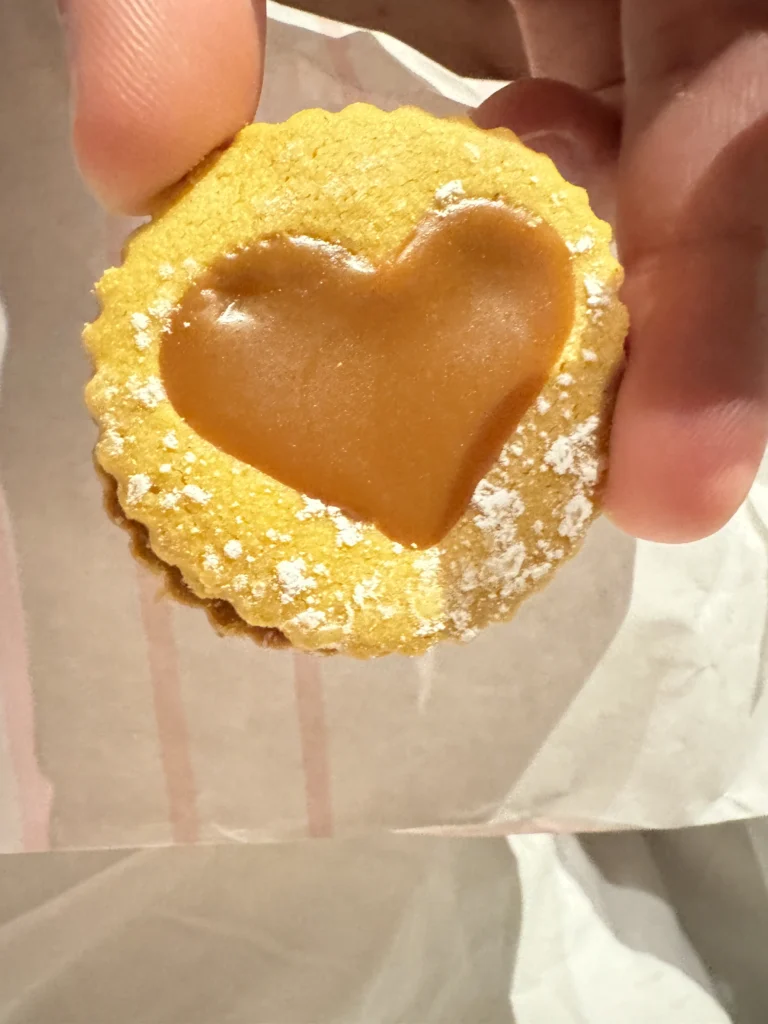 Gluten free cookie from La Oriental Sin Gluten in Madrid, Spain