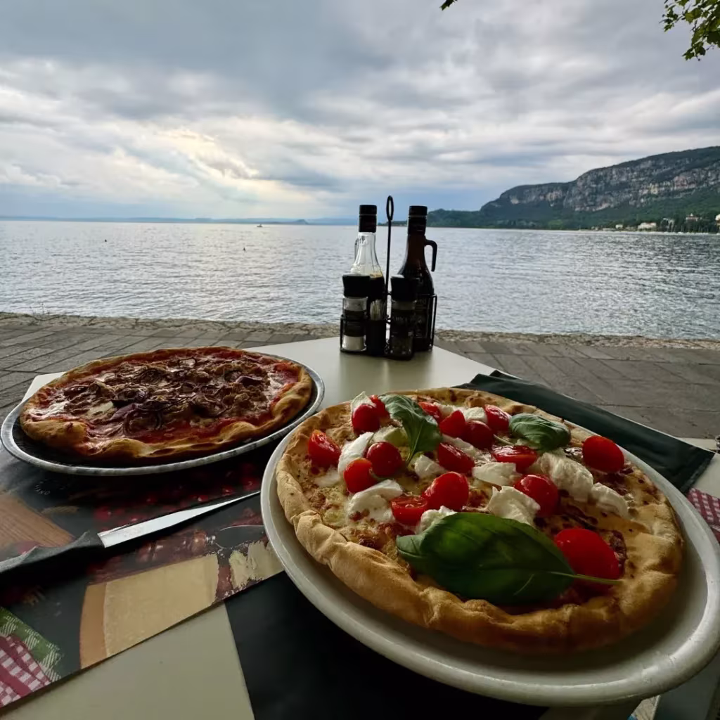 Gluten free pizza in Lake Garda, Italy