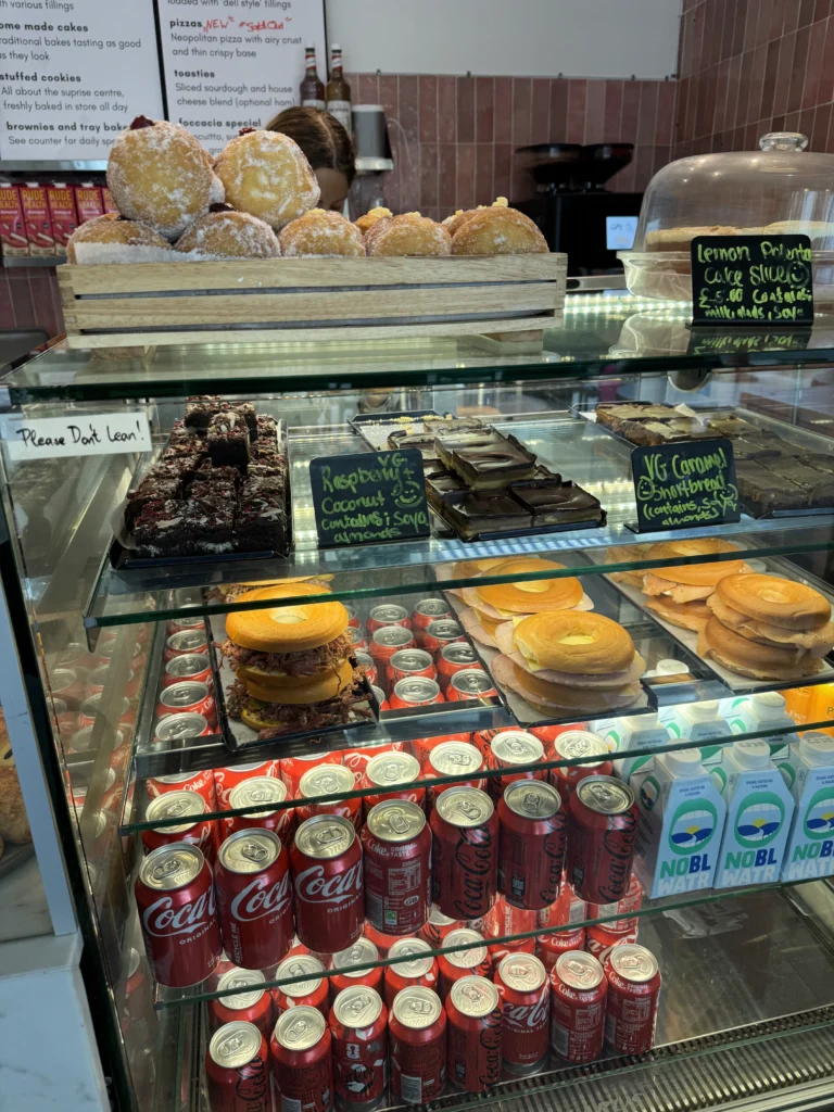 Libby's gluten free bakery pastry case