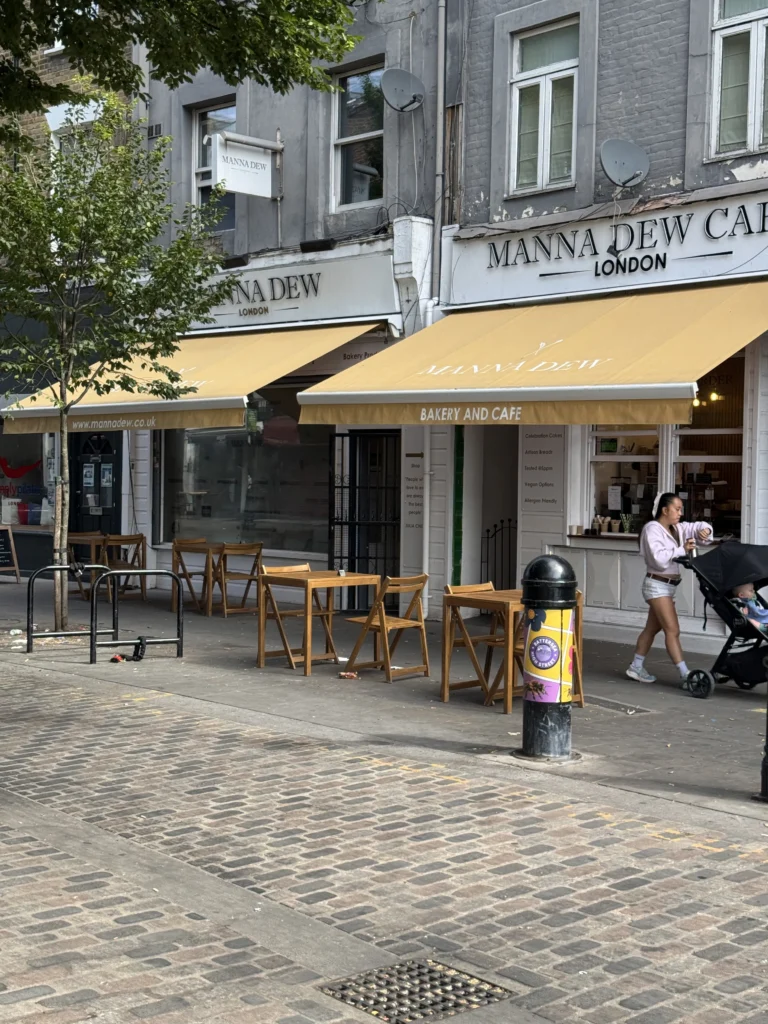 Manna Dew gluten free bakery storefront