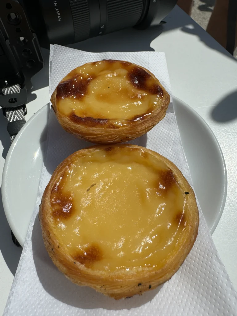 Pastel de Nata at Manteigaria in Lisbon, Portugal