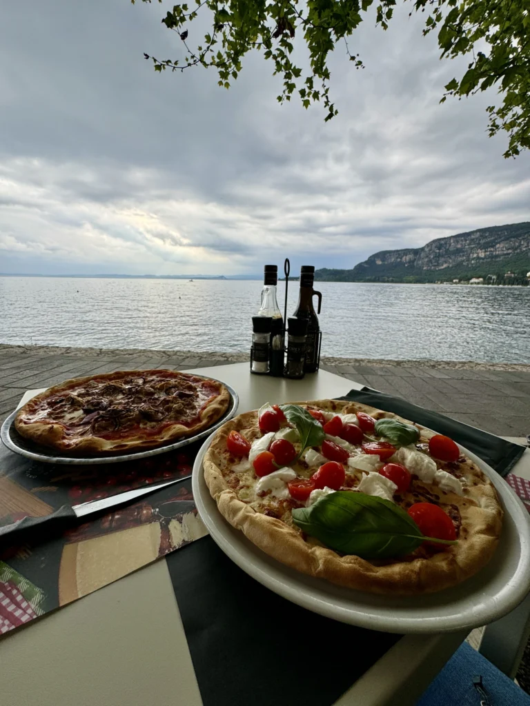 Gluten free pizza in Lake Garda, Italy