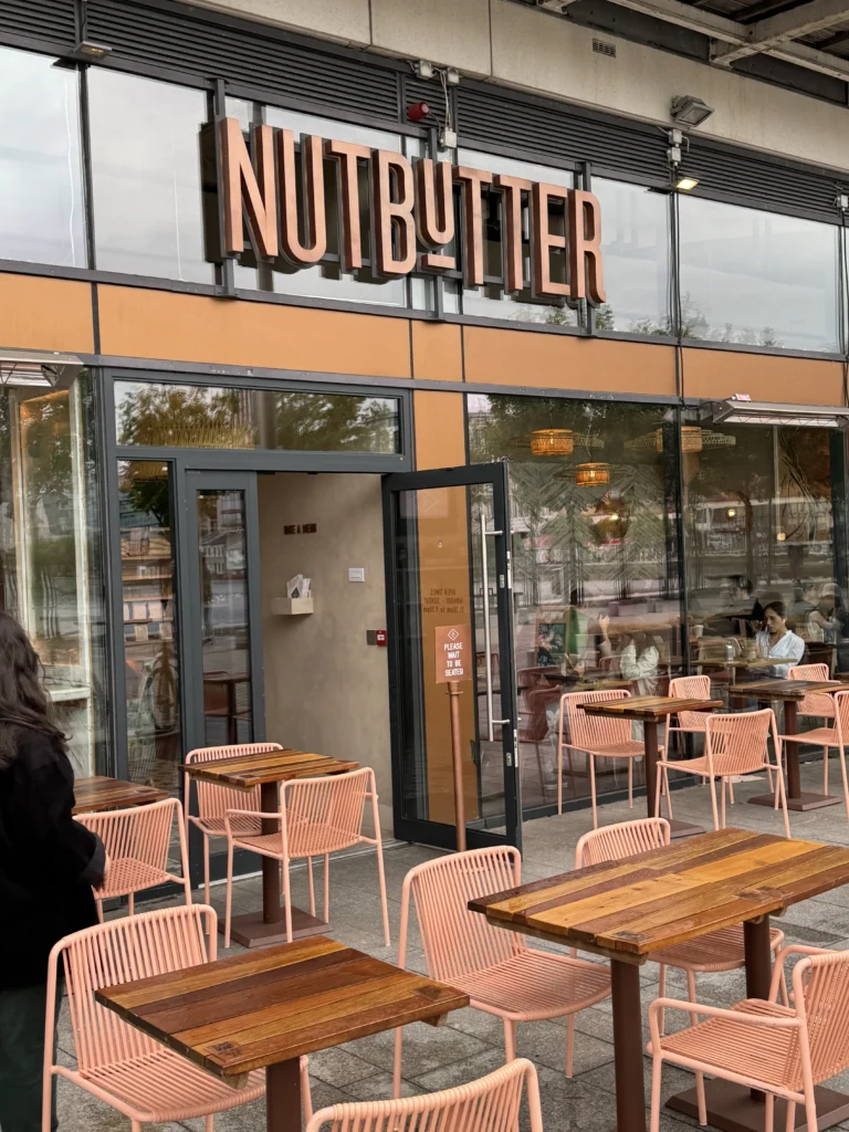 Storefront of Nutbutter in Dublin, Ireland