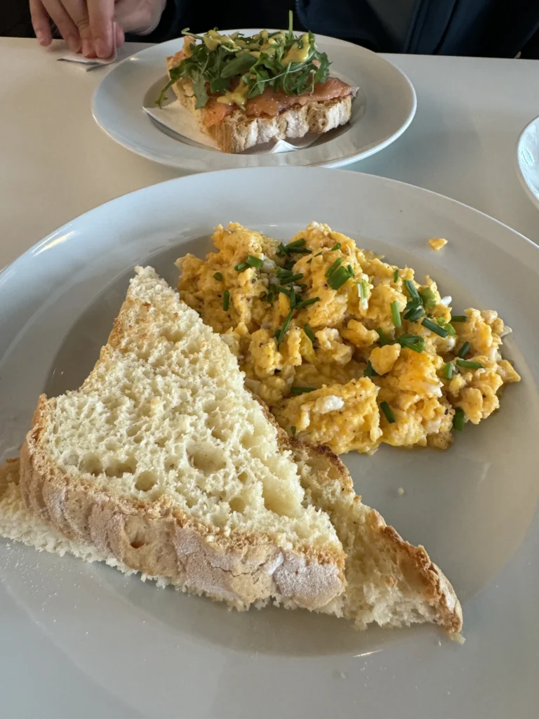 Gluten free breakfast from Rice Me! in Lisbon, Portugal