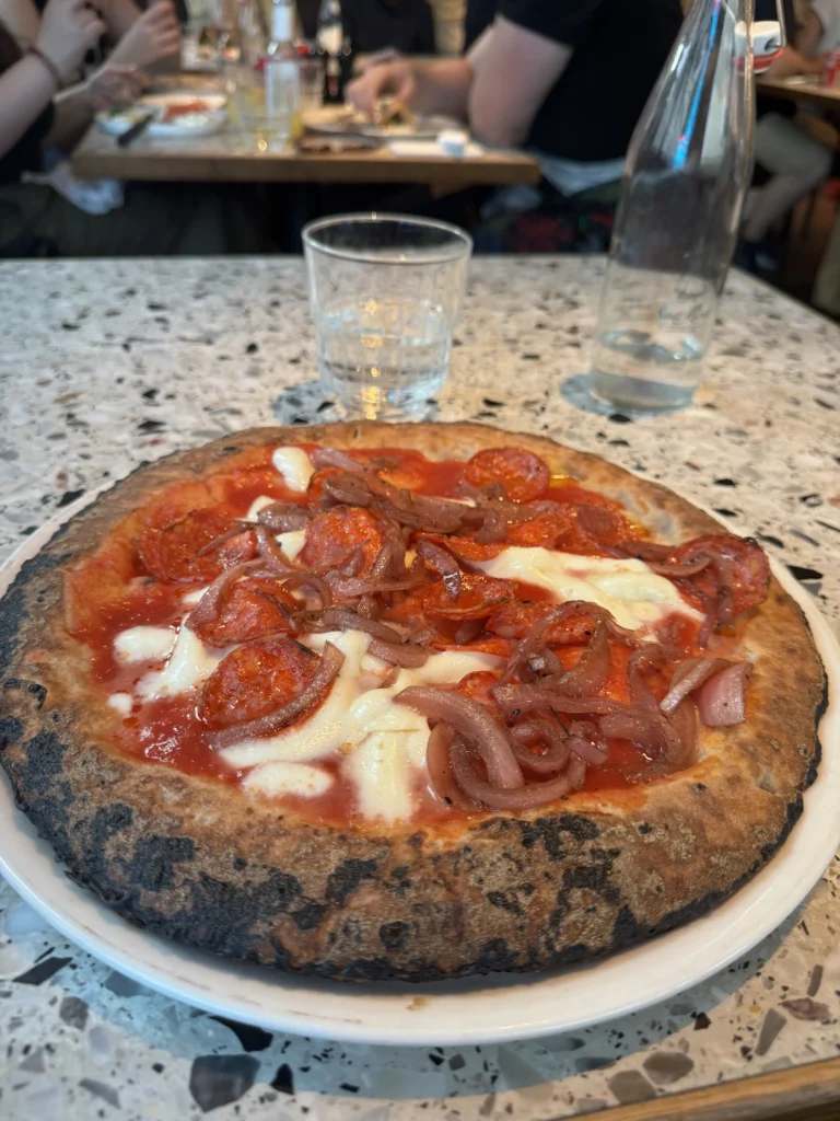 Santa Maria Pizzeria gluten free pizza