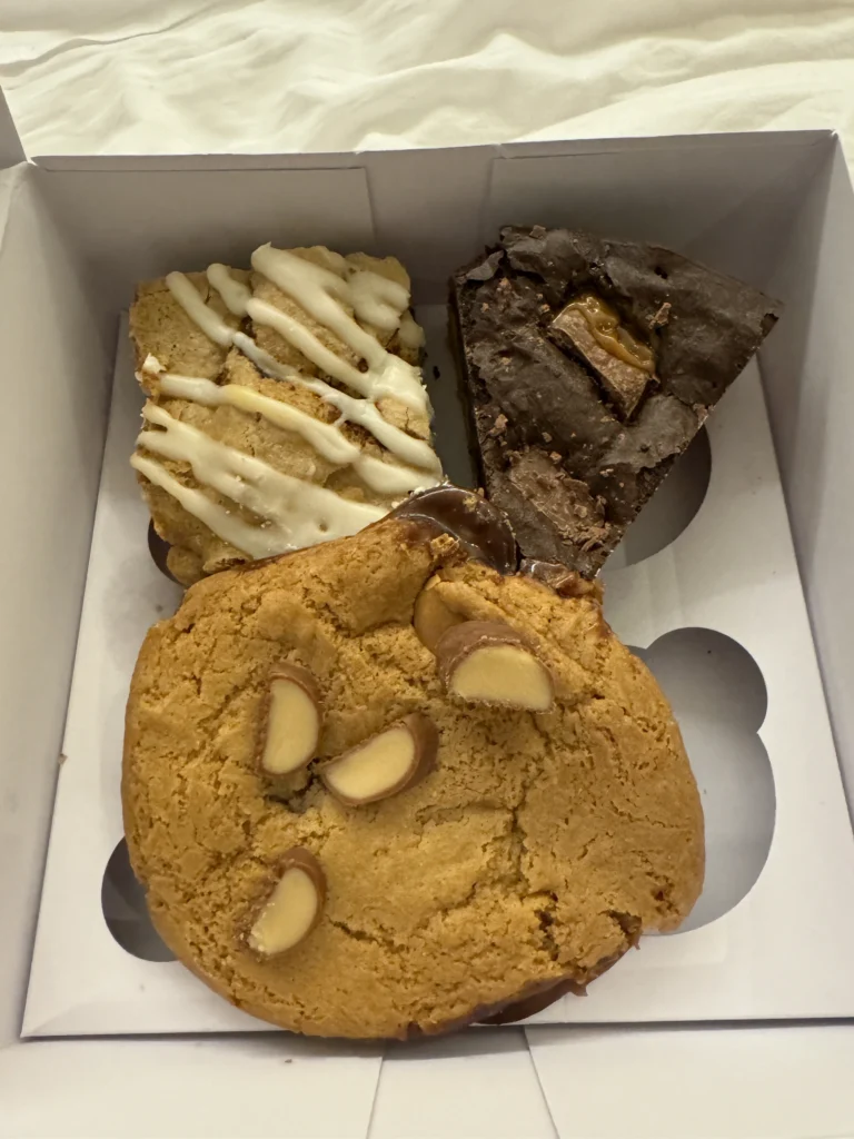 Gluten free treats from Sugar Daddy's Bakery in Edinburgh, Scotland