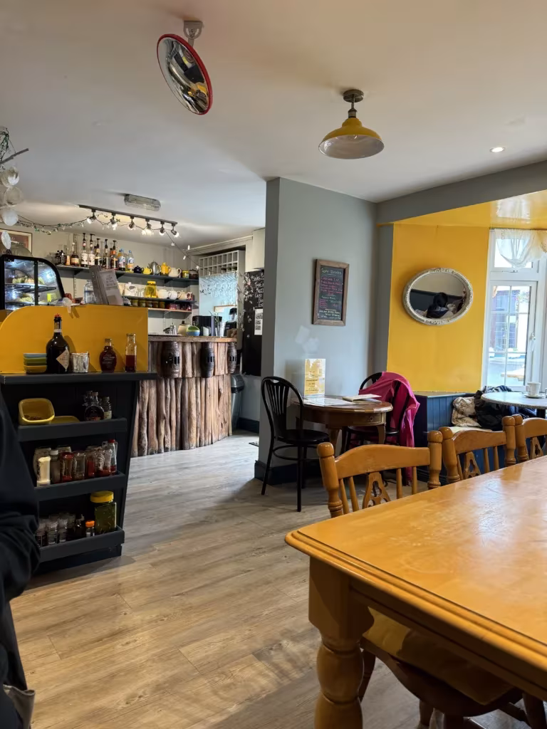 Inside of The Cafe Portree in Portree, Ireland