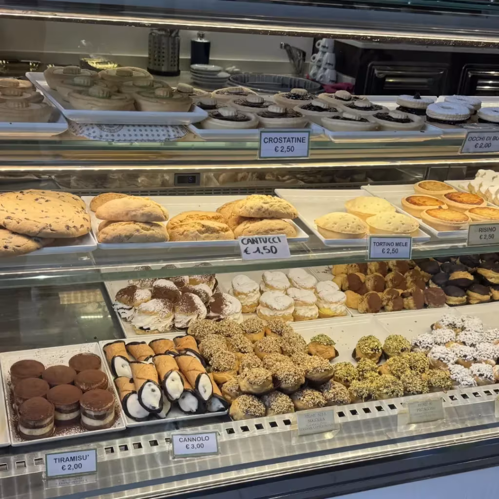 Gluten free treats in Verona, Italy