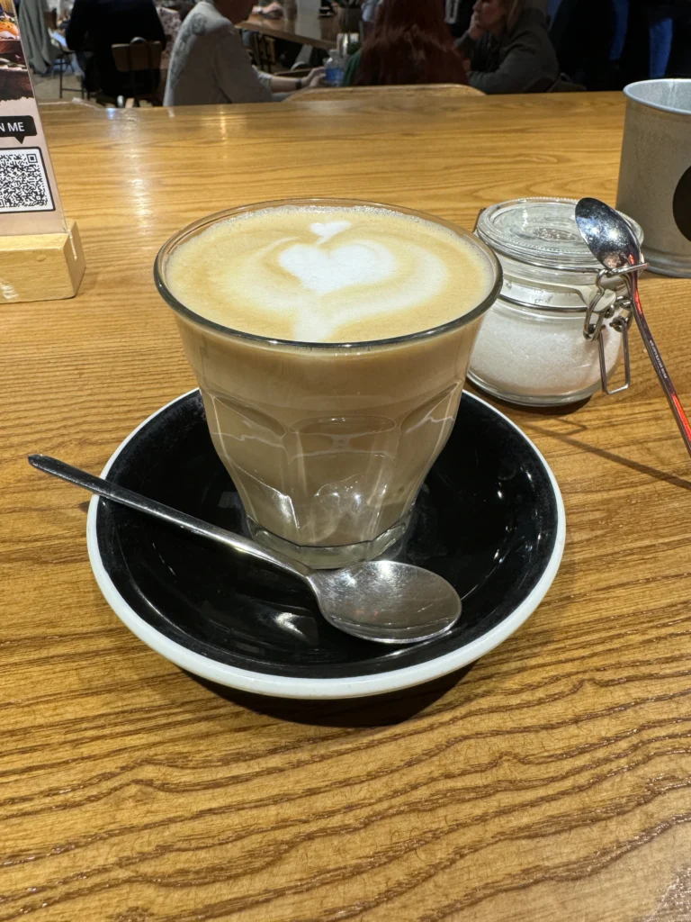 Coffee at Zenith in Lisbon, Portugal