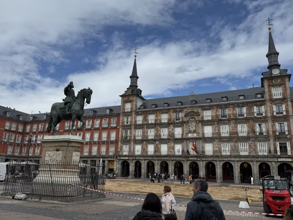 Plaza Mayor in Madrid, Spain