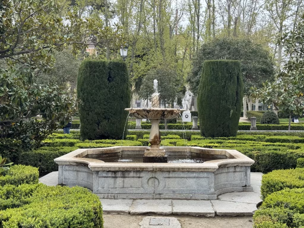 Plaza de Oriente in Madrid, Spain