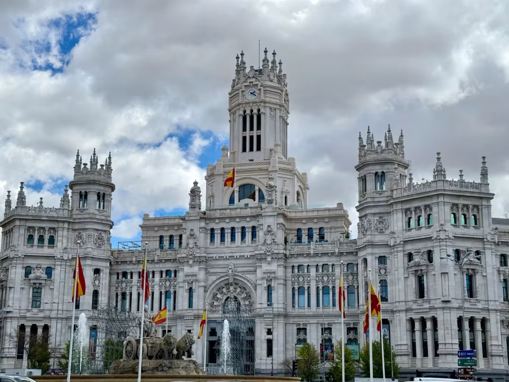 Plaza de Cibeles in Madrid, Spain
