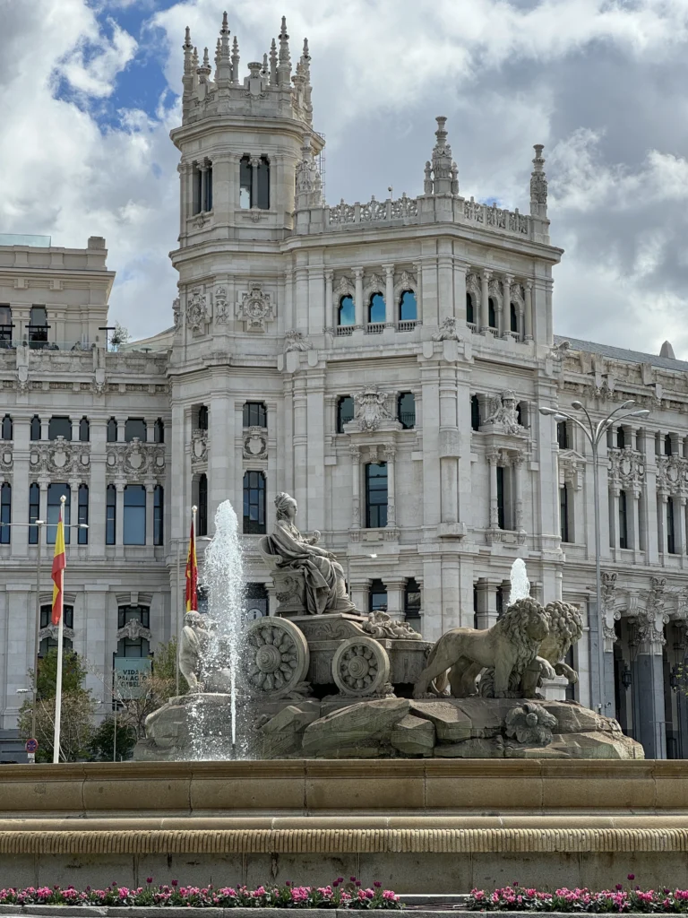 Plaza de Cibeles in Madrid, Spain