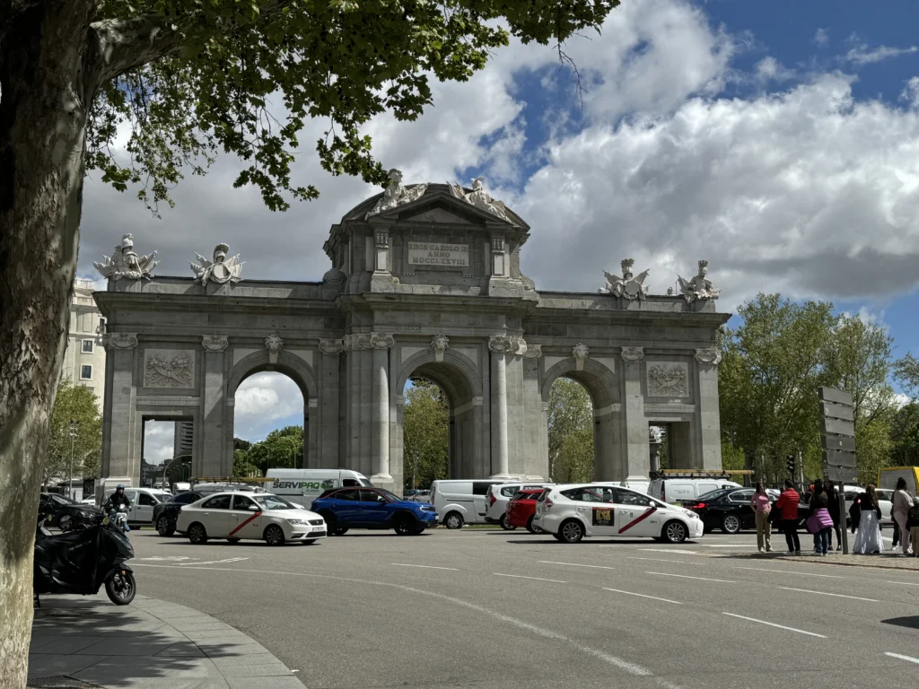 Puerta de Alcala in Madrid, Spain